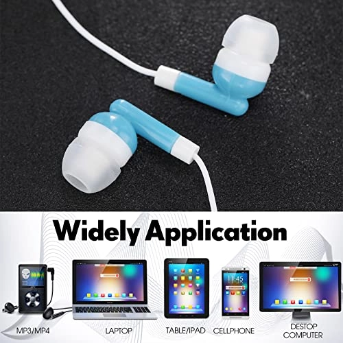 100 Pack Earbuds Wired Earbud