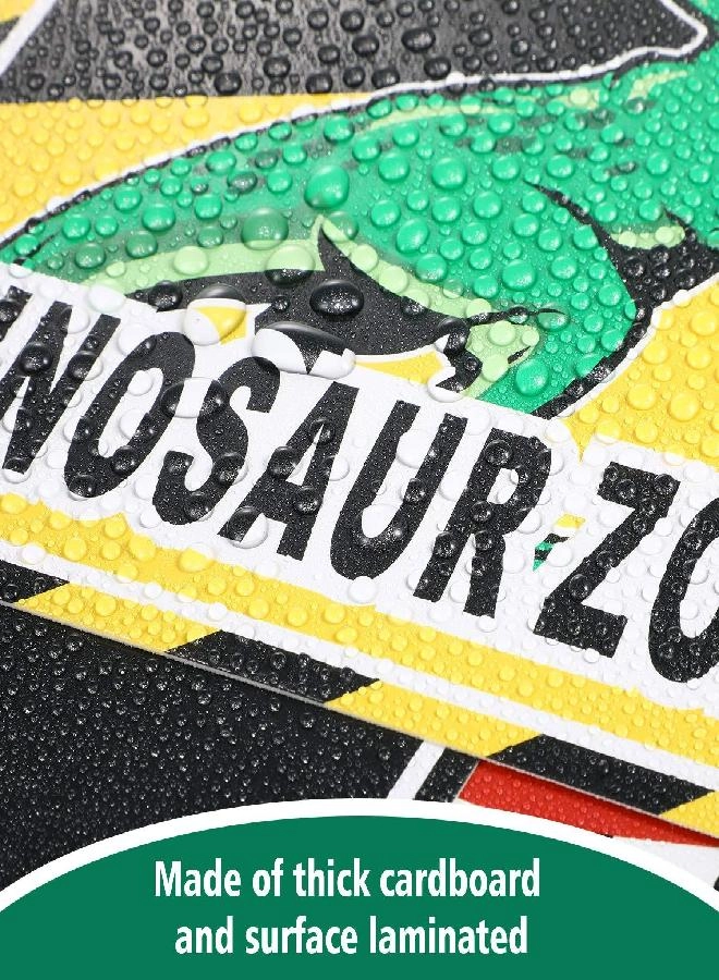 Dinosaur Signs - 9 pcs Birthday