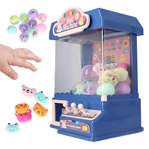 Claw Machine Doll Machine - Electric Eggshell Grabber 10 dolls