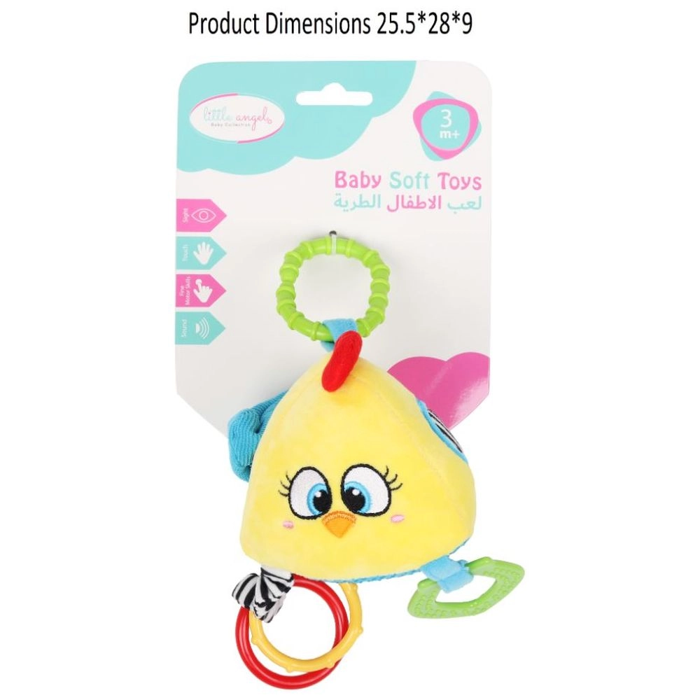 Baby Stroller Plush Hanging Mobile Rattle Toy - Suitable for 3 months and above