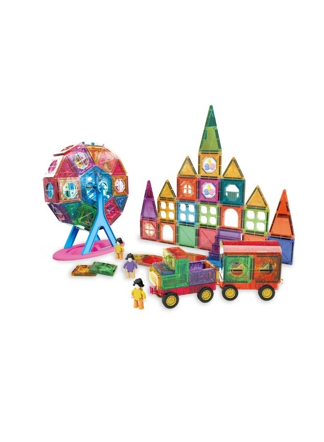 Magnetic Building Tiles - 180pcs