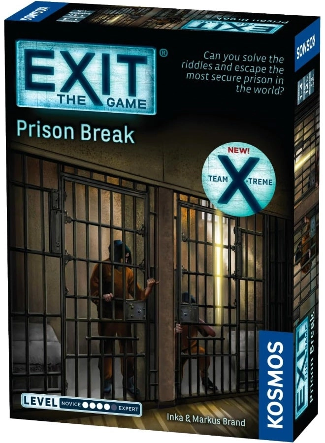 Thames & Kosmos EXIT: The Game - Prison Break - 2-4 Players Ages 12+
