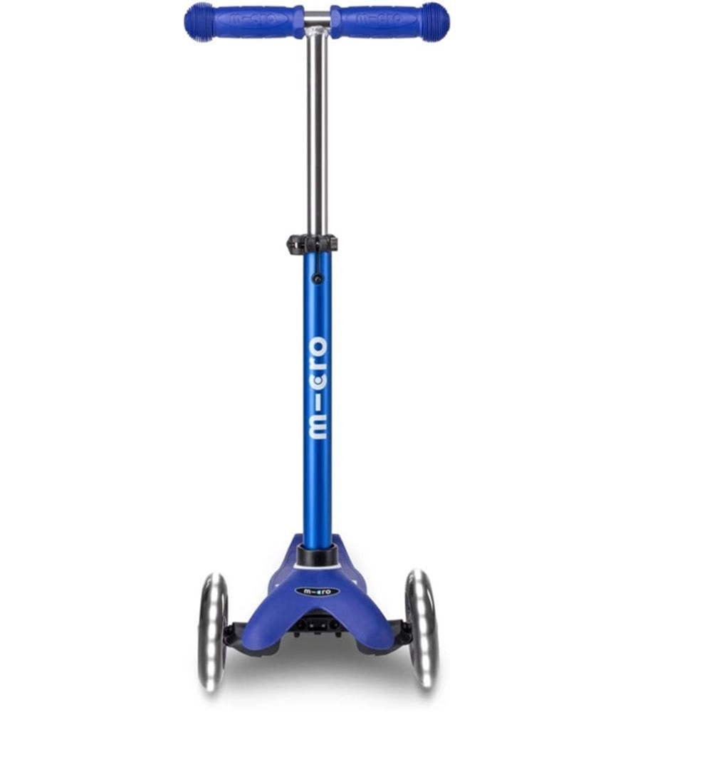 Mini Deluxe 3-Wheel Kick Scooter – 120/85 mm LED