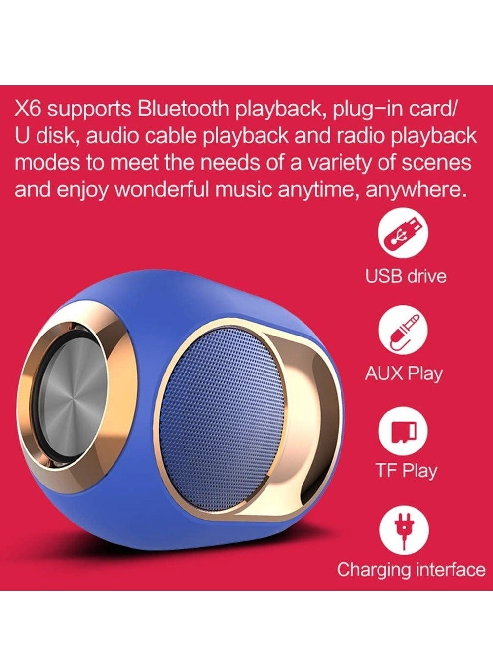 Wireless Bluetooth Speaker - 5 Watt