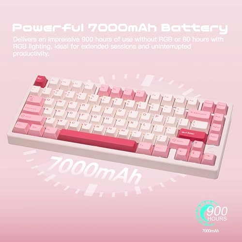 WOBKEY Rainy 75 - QWERTY Wired/Wireless