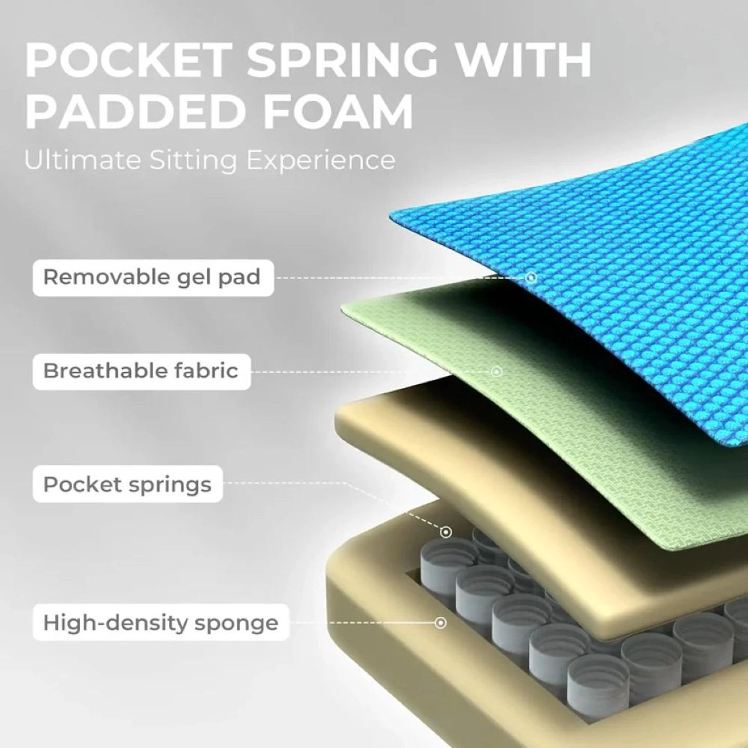 LS-6657D - Gaming Chair Green