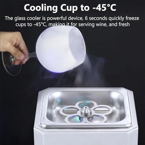 Glass Cooler - CO2 LED -45°C 6 seconds