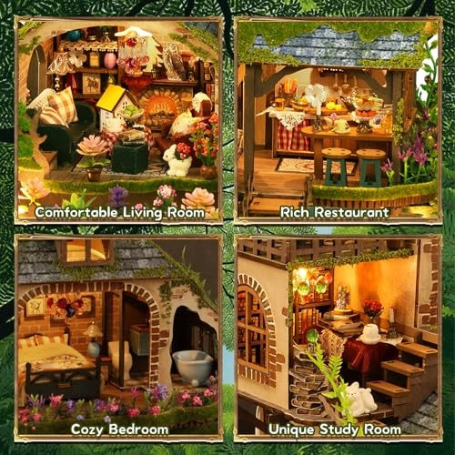 Miniature House Kit - Forest Cottage