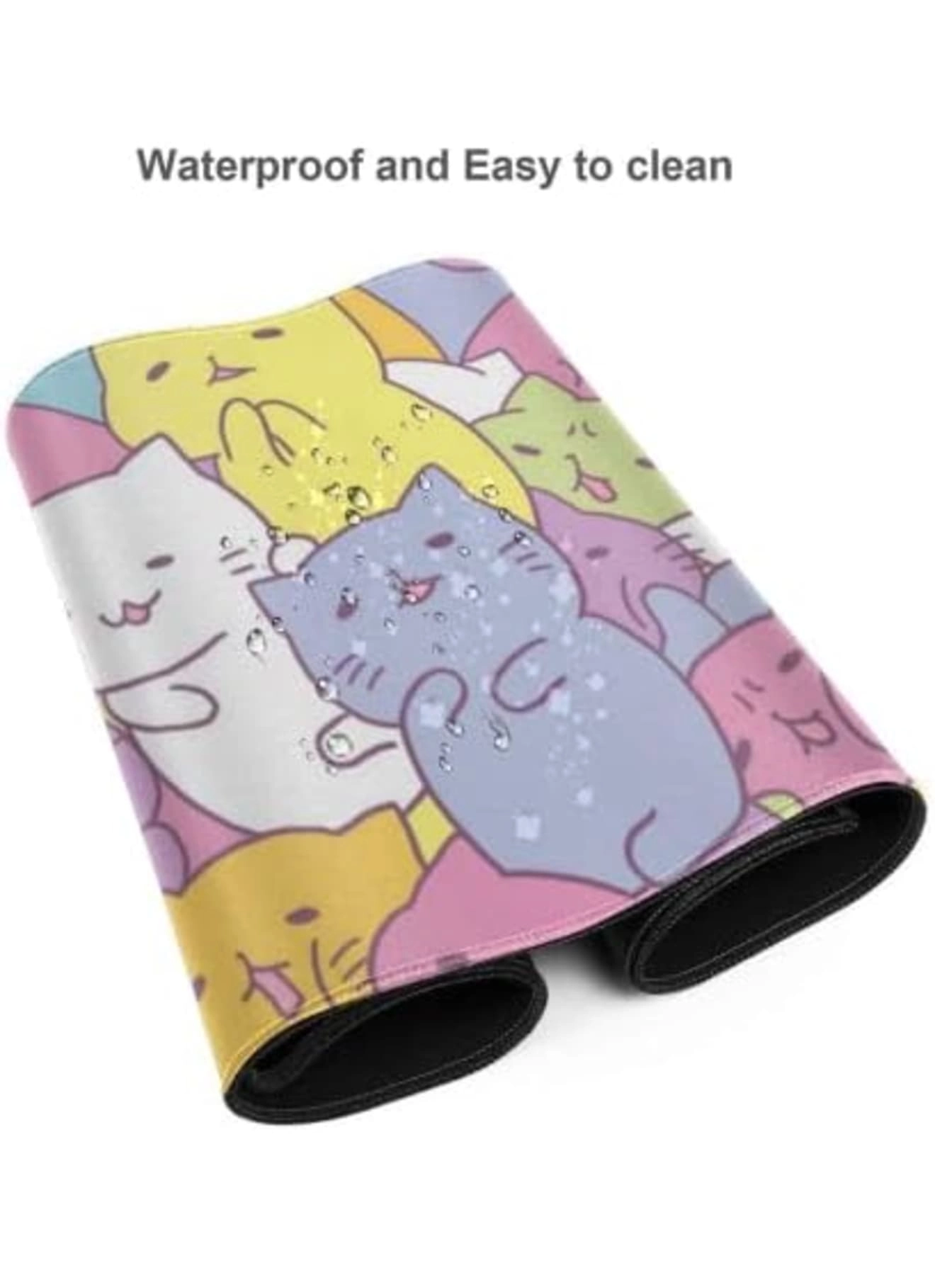 Cute Cat XL Gaming Mouse Pad - 80x30 cm