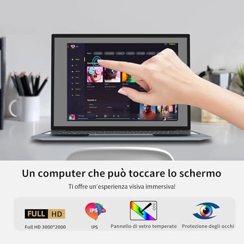 LeadBook T15 - 13.5'' 512GB 16GB Celeron N95