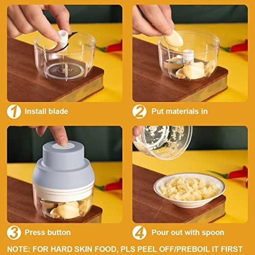 mini garlic chopper - 100ML 45 watts