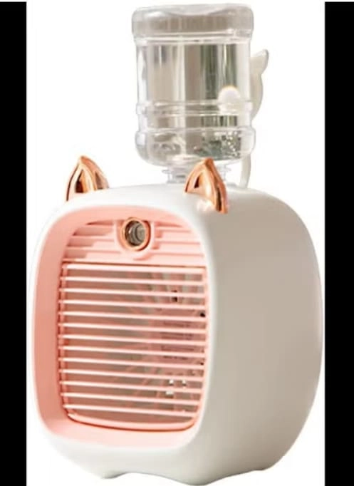 RADIOTRONICS Portable Cooler Fan - 3 Speeds 190ml USB Rechargeable