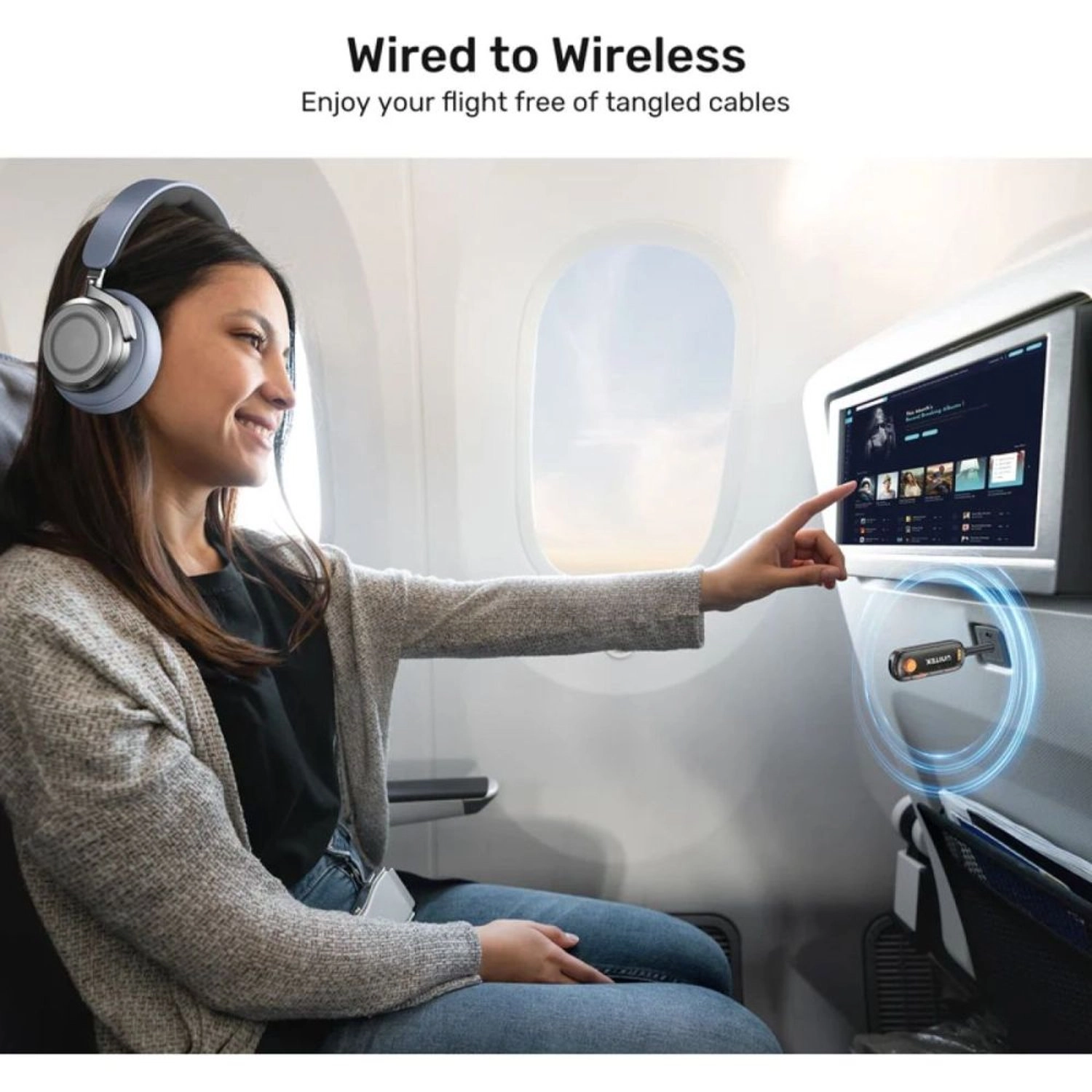 Bluetooth Transmitter Receiver - Bluetooth 5.0 Rechargeable battery