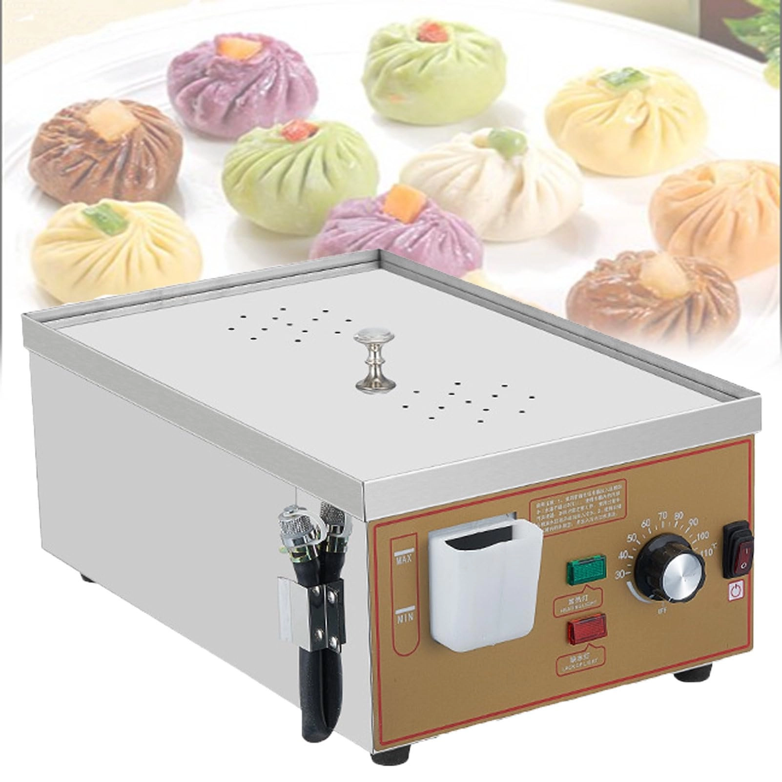 Electric Dim Sum Steamer - 2/4/6 hole 30-110C