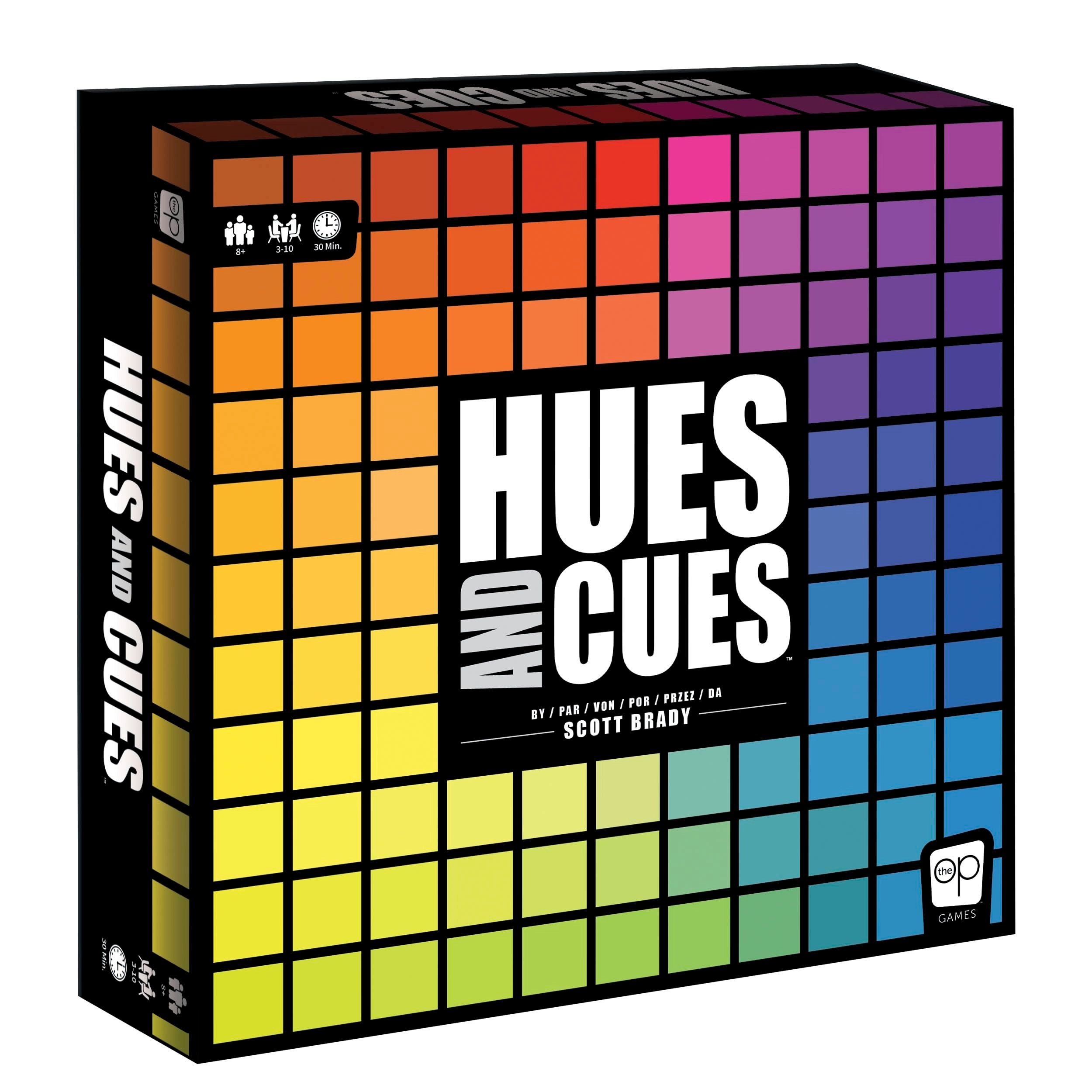 USAopoly Hues and Cues - Party Game