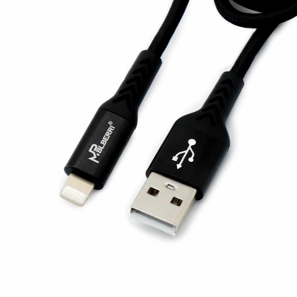 mpBLBERRI BLB-U325 Lightning to USB Metal Cable 1m