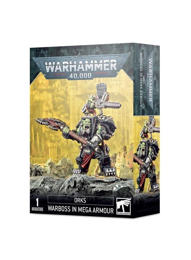 Games Workshop Warhammer 40,000 Ork Warboss in Mega Armour