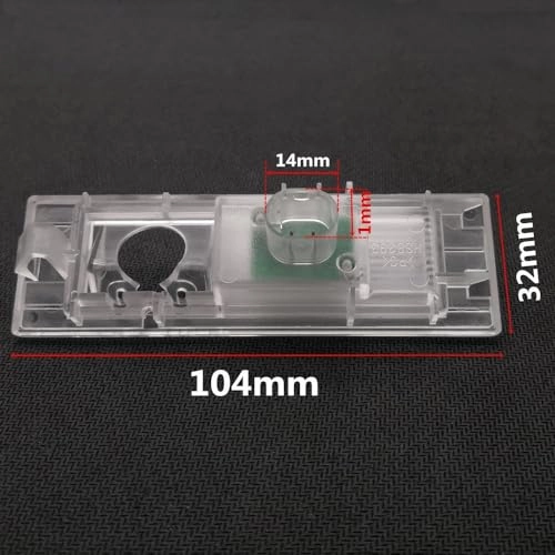 Car Rear View Camera Bracket - 5 Pieces