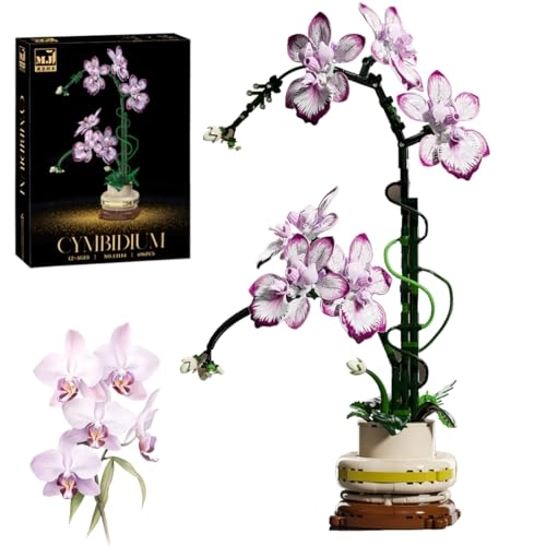 Orchid Flower Building Blocks Kit (13114)