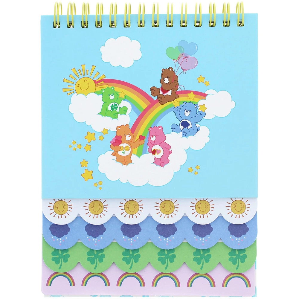 Blueprint Care Bears Layered Notebook Spiral - Lined