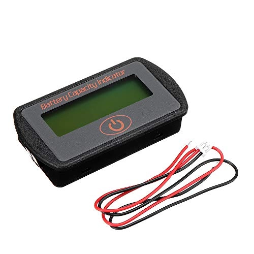 Digital LCD Display DC Voltmeter Head - 12-60V Green backlight