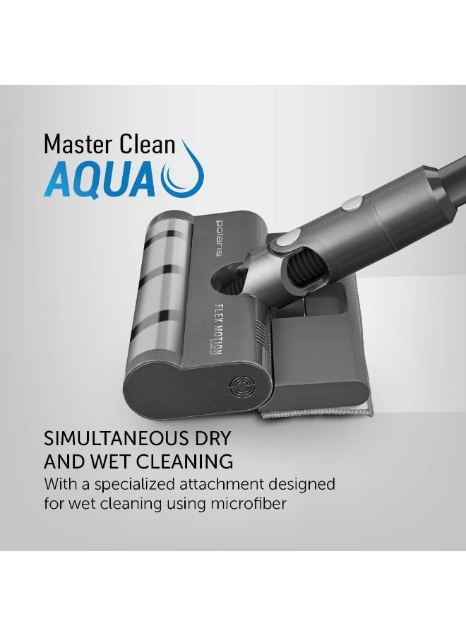 (Renewed) Cordless Stick Vacuum Cleaner - WET/DRY 60-MINUTE