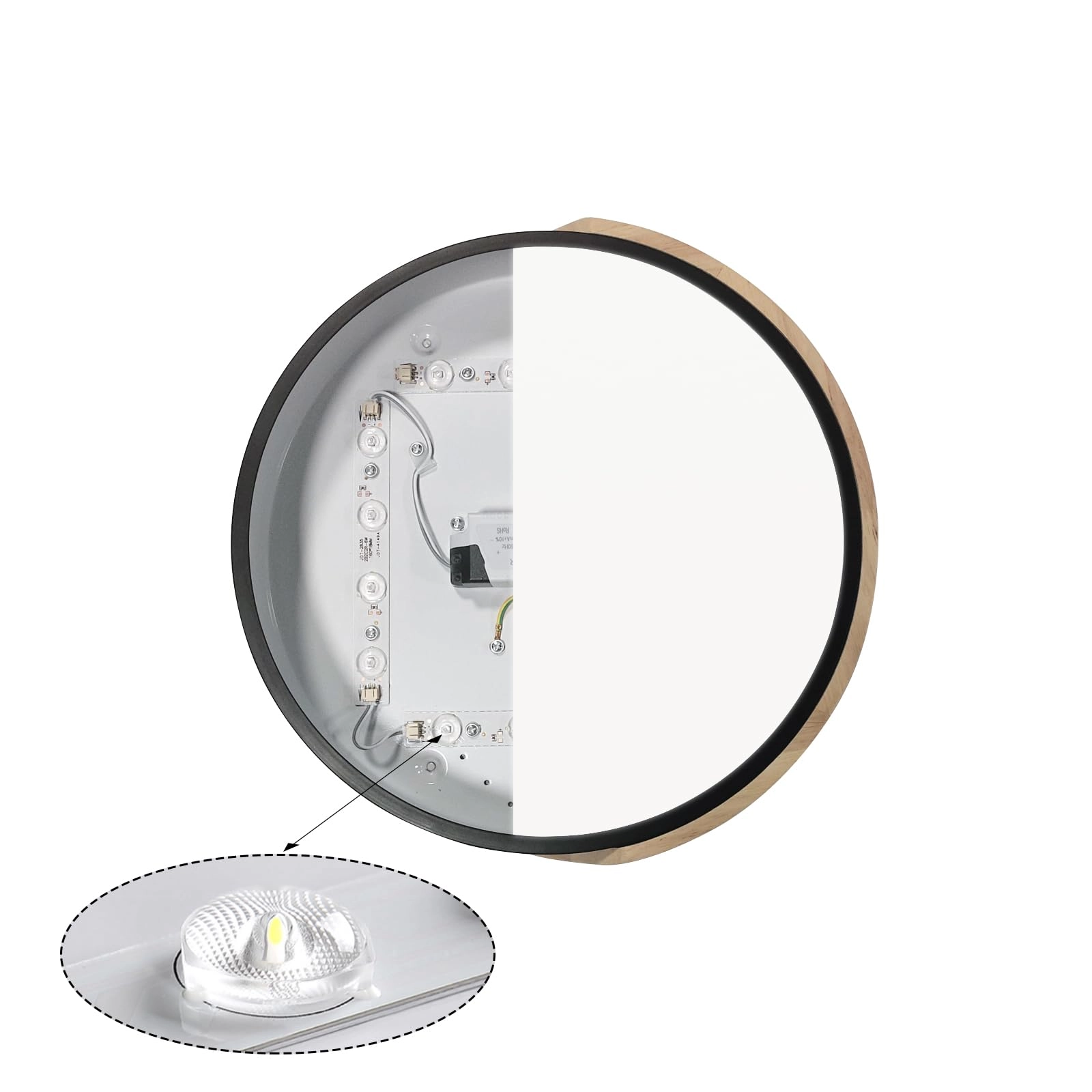 Flush Ceiling Light - 6000K 4000K 3000K Dimmable