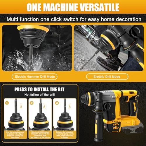 Combination Hammer and Drill - 1250W 3J 22mm