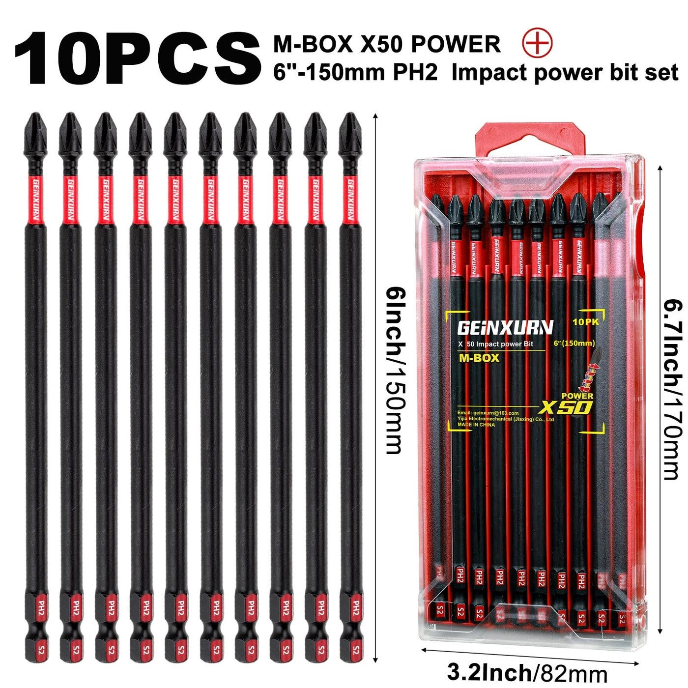 Impact Tough - 10 Pack 6 in.