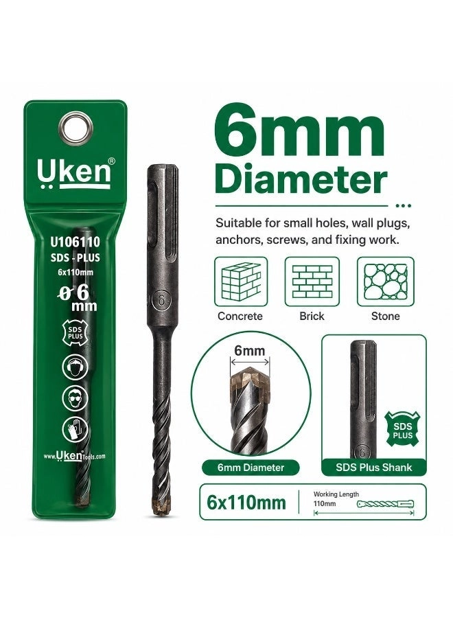 SDS Plus Masonry Drill Bit - 1 piece(s) 6mm