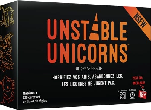 Unstable Unicorns: NSFW - Card Game (French)