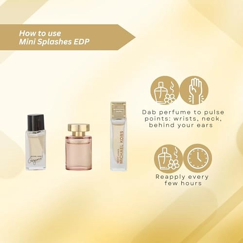 Gorgeous - Eau de Parfum 5ml + Wonderlust - Eau de Parfum 4ml + Sexy Amber - Eau de Parfum 5ml