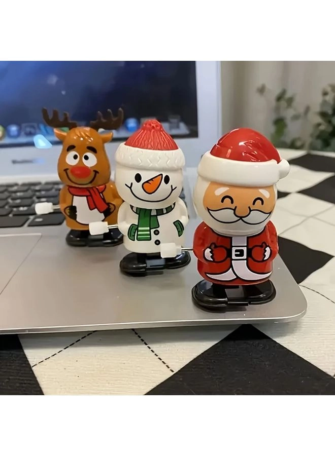 Shun Fei Santa Claus + Snowman + Reindeer - plastic