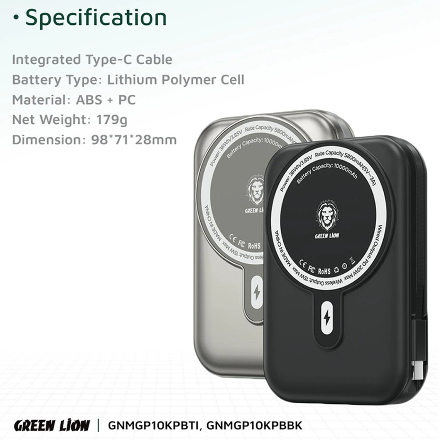 Monaco - 10000 Watt-hour 15 Watt MagSafe