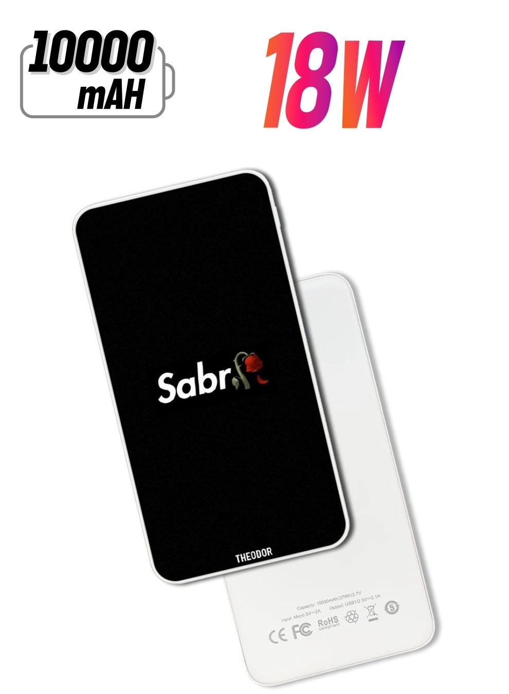 EX_PPBA518 - 10000 mAh 18W Quick Charging 3.0