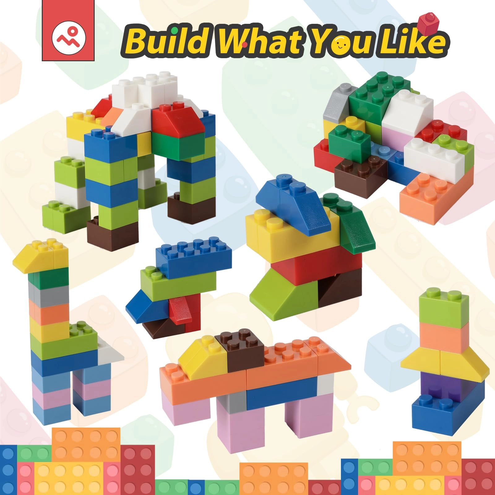 Building Bricks - 600 pcs