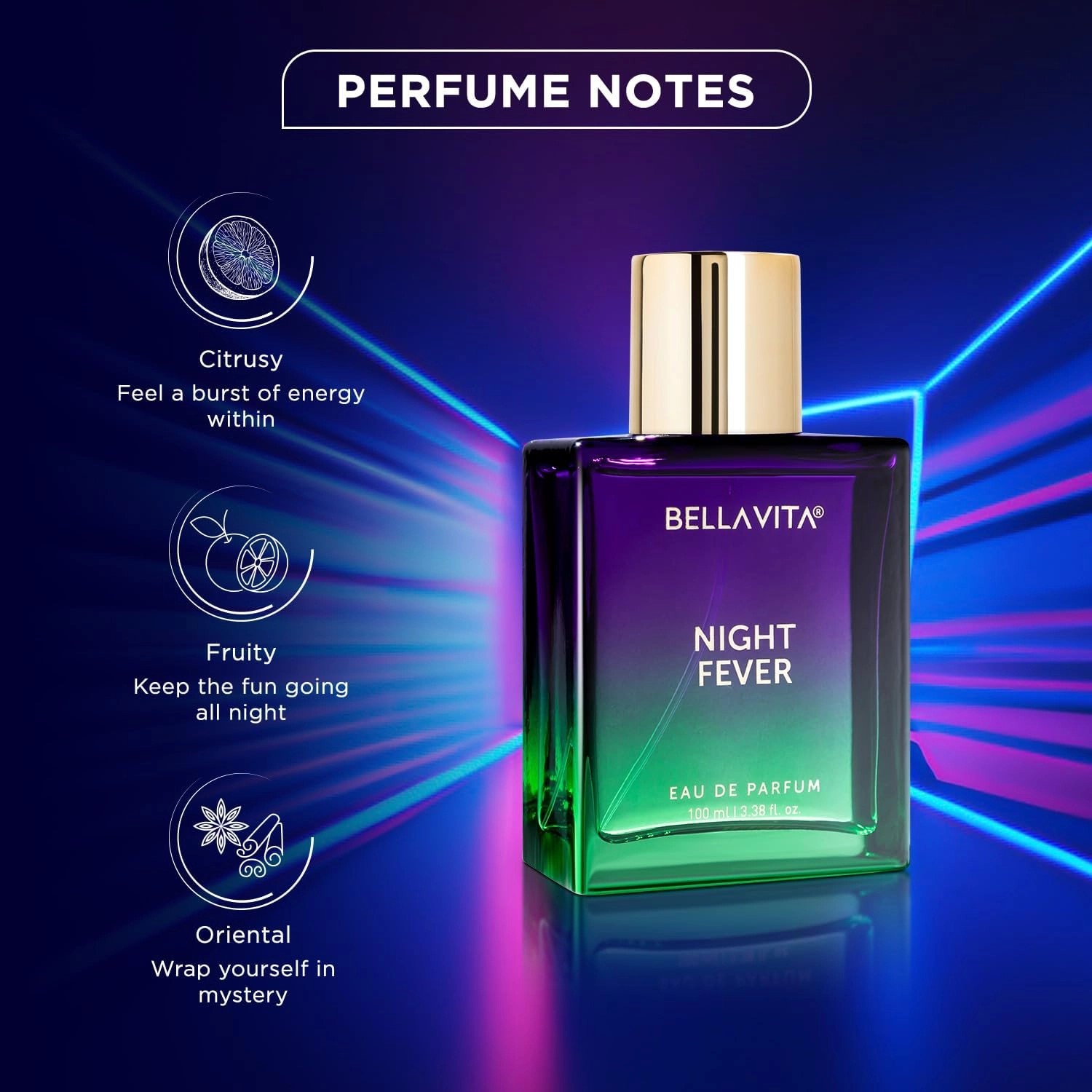 Night Fever Eau de Parfum 100ml