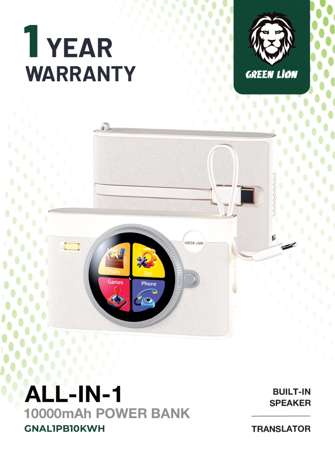 GREEN LION GNAL1PB10KWH - 10000mAh 20W