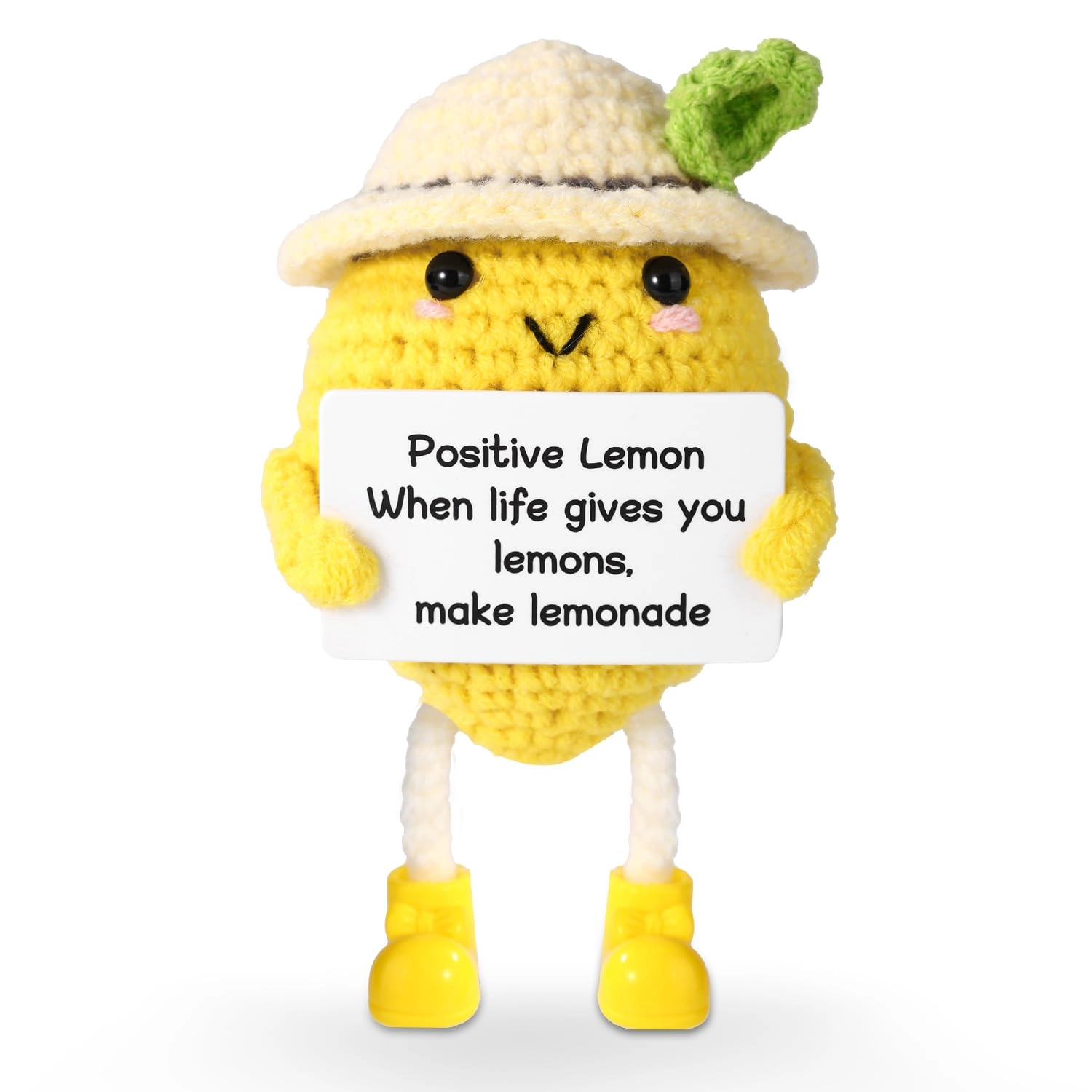 TOYMIS Funny Positive Lemon - 10 cm Cotton