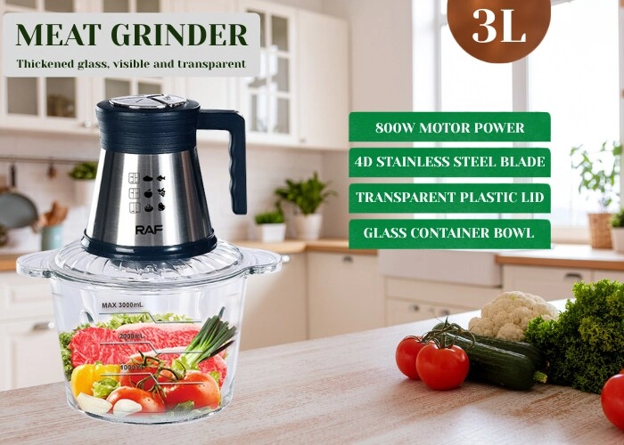 Electric Food Chopper - 3L Electric