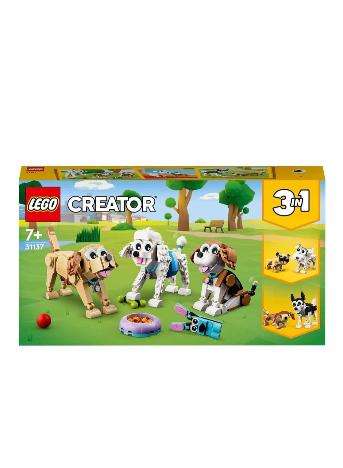 Adorable Dogs (31137) - Creator 3in1