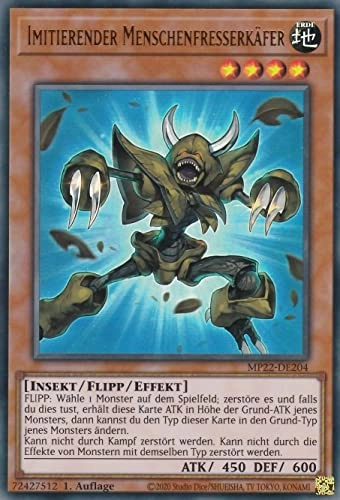 Yugioh Imitation Human Eater Beetle MP22-DE204 - German