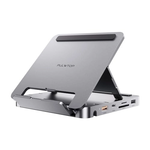 PULWTOP iPad Docking Station - USB C iPad Pro