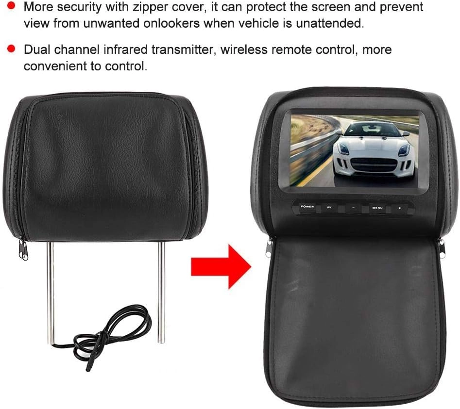 Headrest Display - 7 in