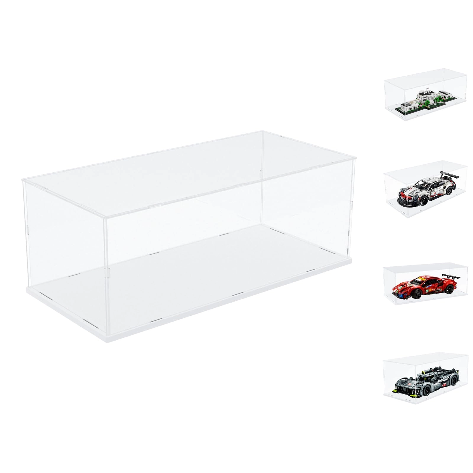 Nynelly_UK Acrylic Display Case - 1/10 Lego 42156 42125 42096