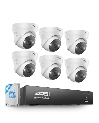 PoE Security Camera System - 8 channels