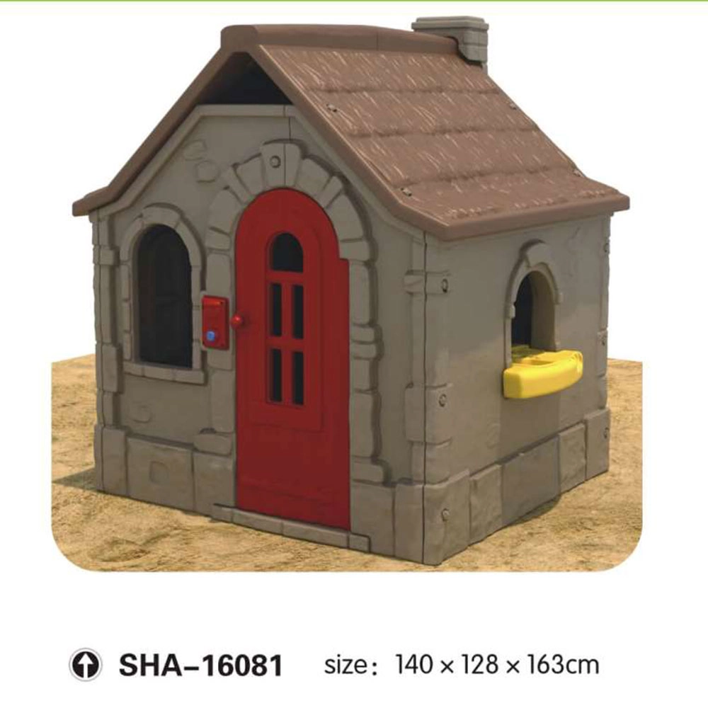 Kids Cottage Playhouse - Plastic Powder Coated