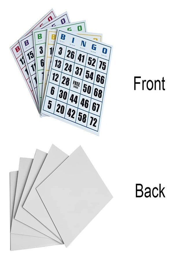 Bingo Game Cards - Jumbo 50Pack Easy Read