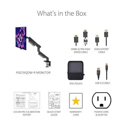 PG27AQDM - 2560 x 1440 Pixels 27 Inches
