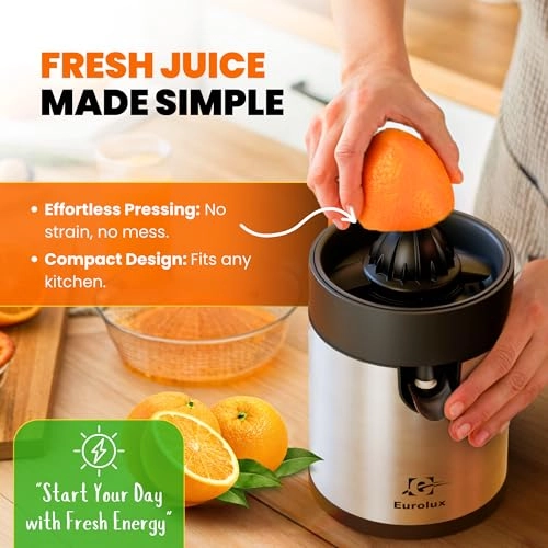Electric Citrus Juicer - 160W 0.5L